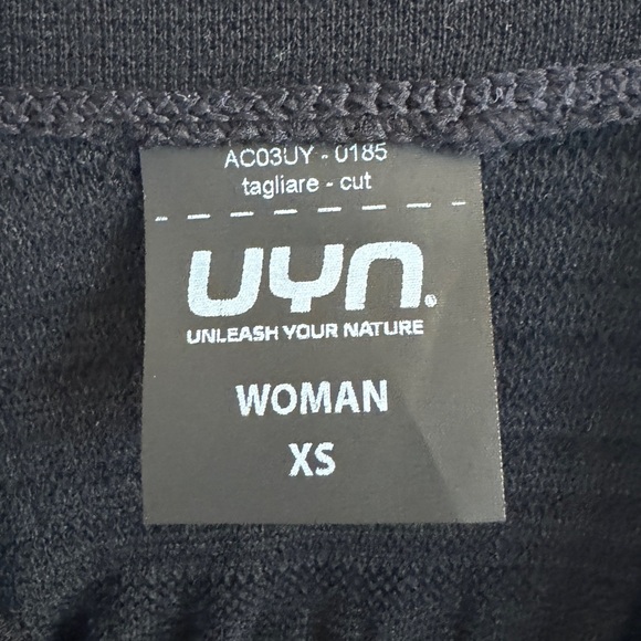 NWT UYN Fusyon Biotech Long Sleeve Undershirt, Black, Size XS - Picture 12 of 12